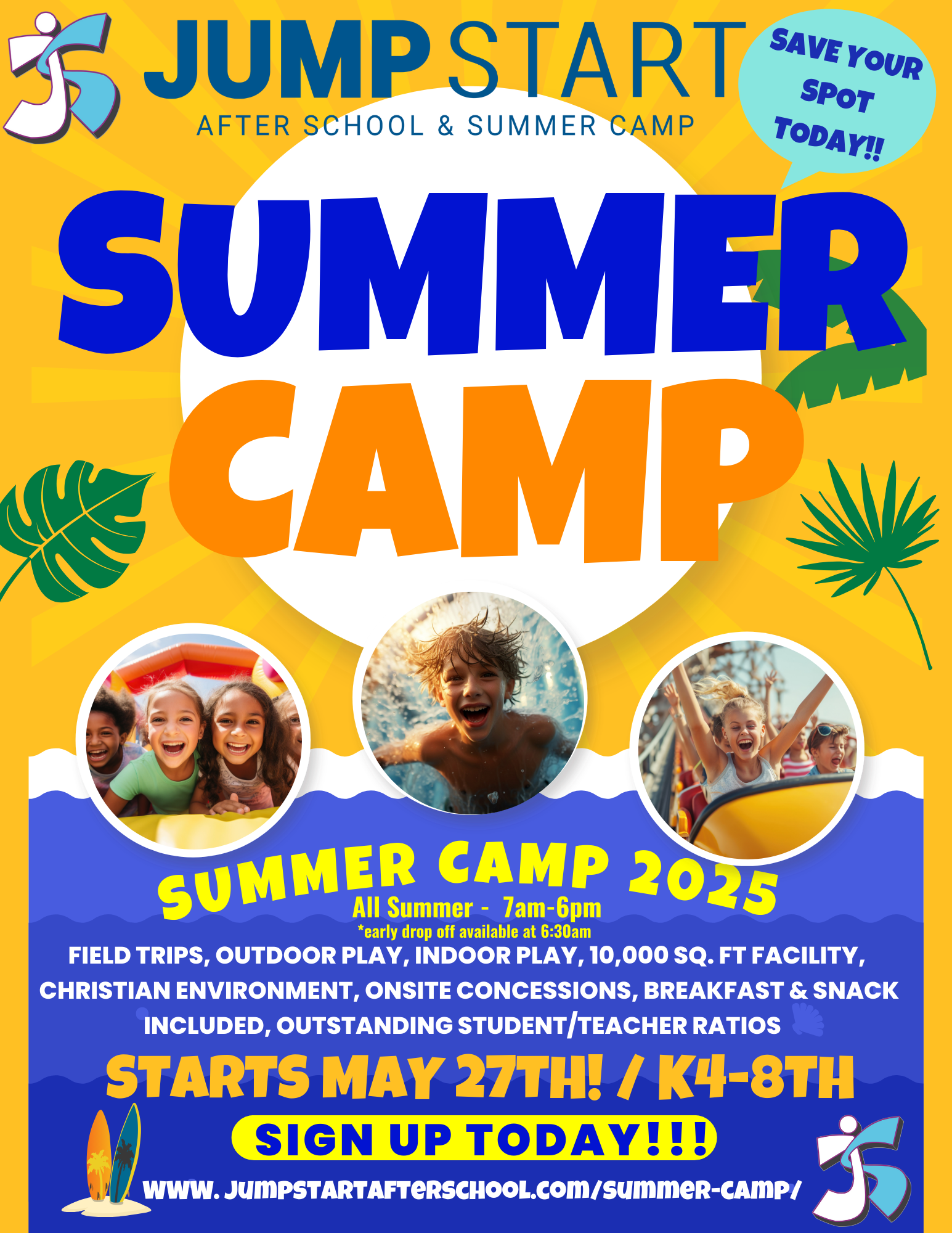 JUMP START SUMMER CAMP FLYER 2024